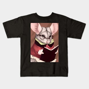 Librarian Chinchilla Kids T-Shirt